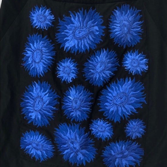 Anthropologie LEIFSDOTTIR  Embroidered Skirt - Picture 4 of 13